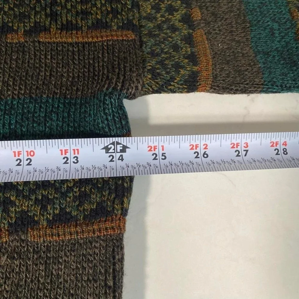 Vintage Ferraro ICE Hockey Knit Sweater Italy 90s  Crewneck L‎